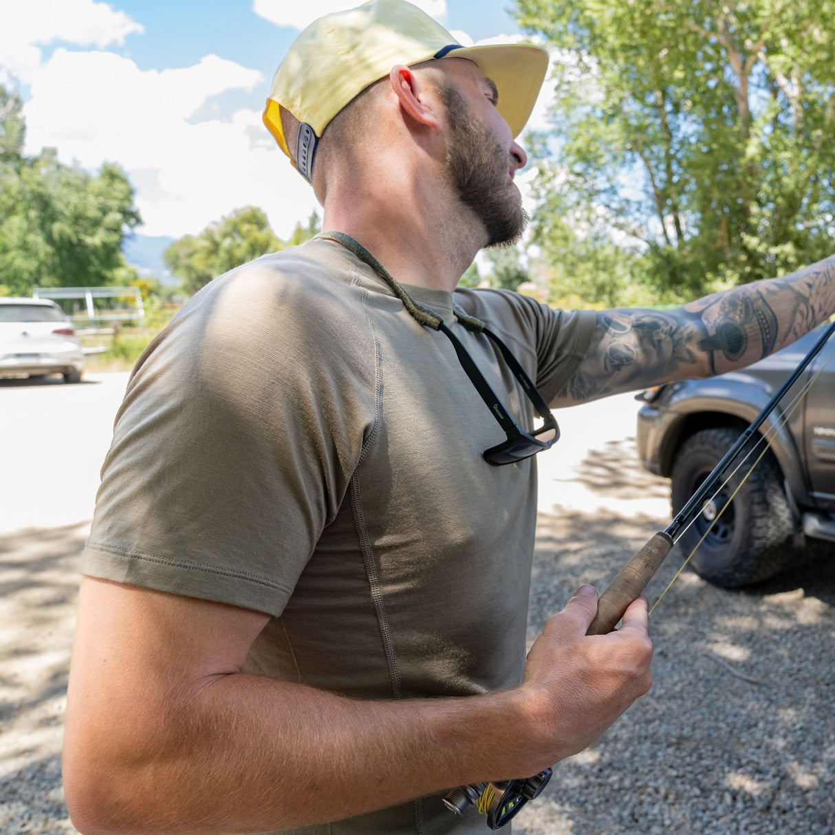 Microweight Men's Wool T Shirt - Woolverino