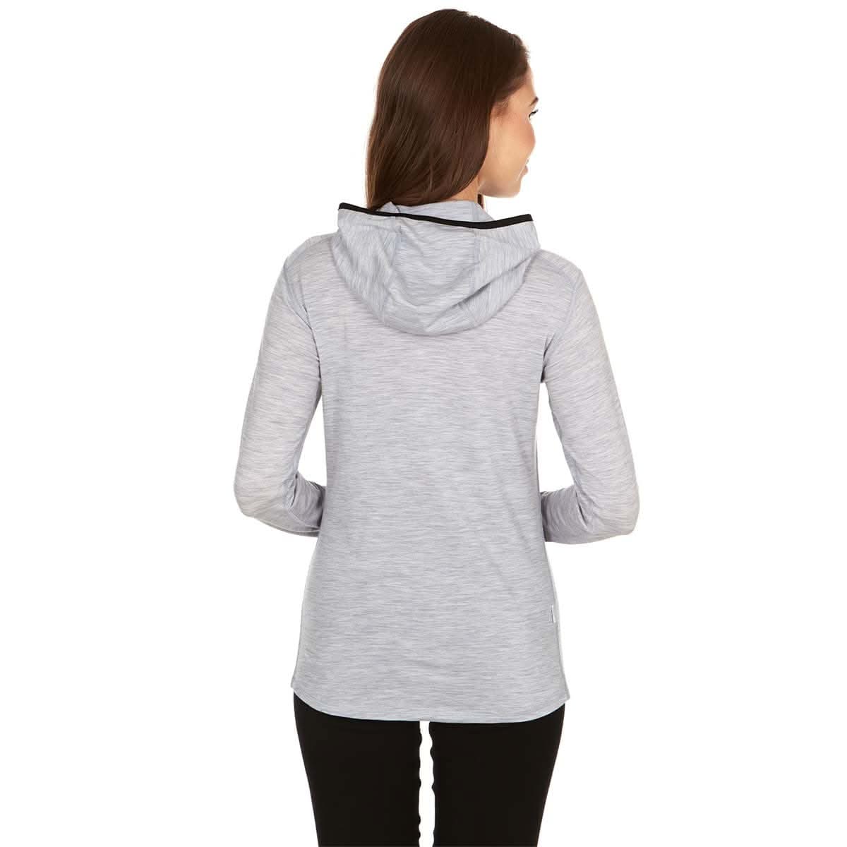 Women's 1/4 Zip Merino Sun Hoodie - Microweight