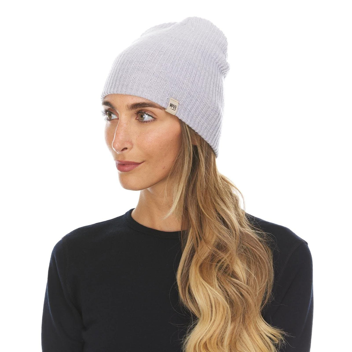 Midweight Knit Wool Beanie - 100% Merino Wool