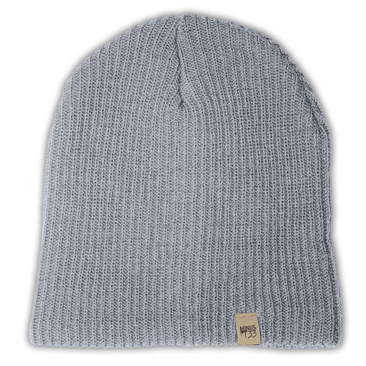 Midweight Knit Wool Beanie - 100% Merino Wool
