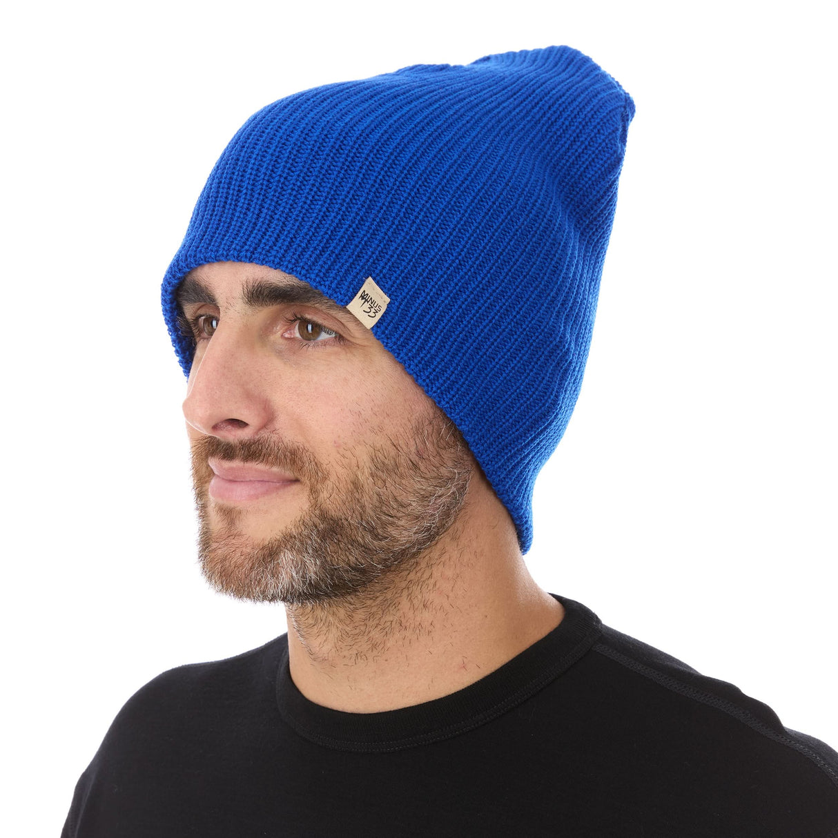 Midweight Knit Wool Beanie - 100% Merino Wool