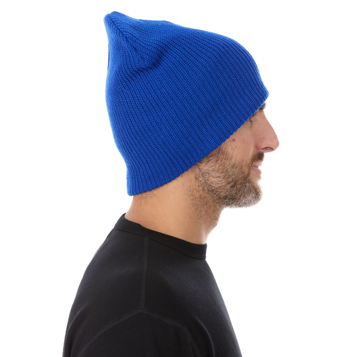 Midweight Knit Wool Beanie - 100% Merino Wool