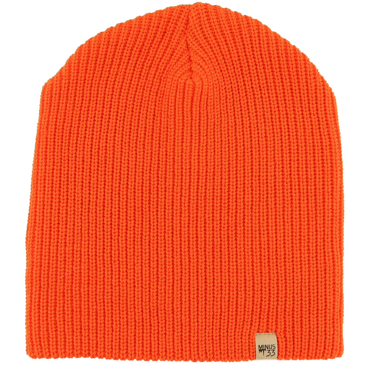 Midweight Knit Wool Beanie - 100% Merino Wool