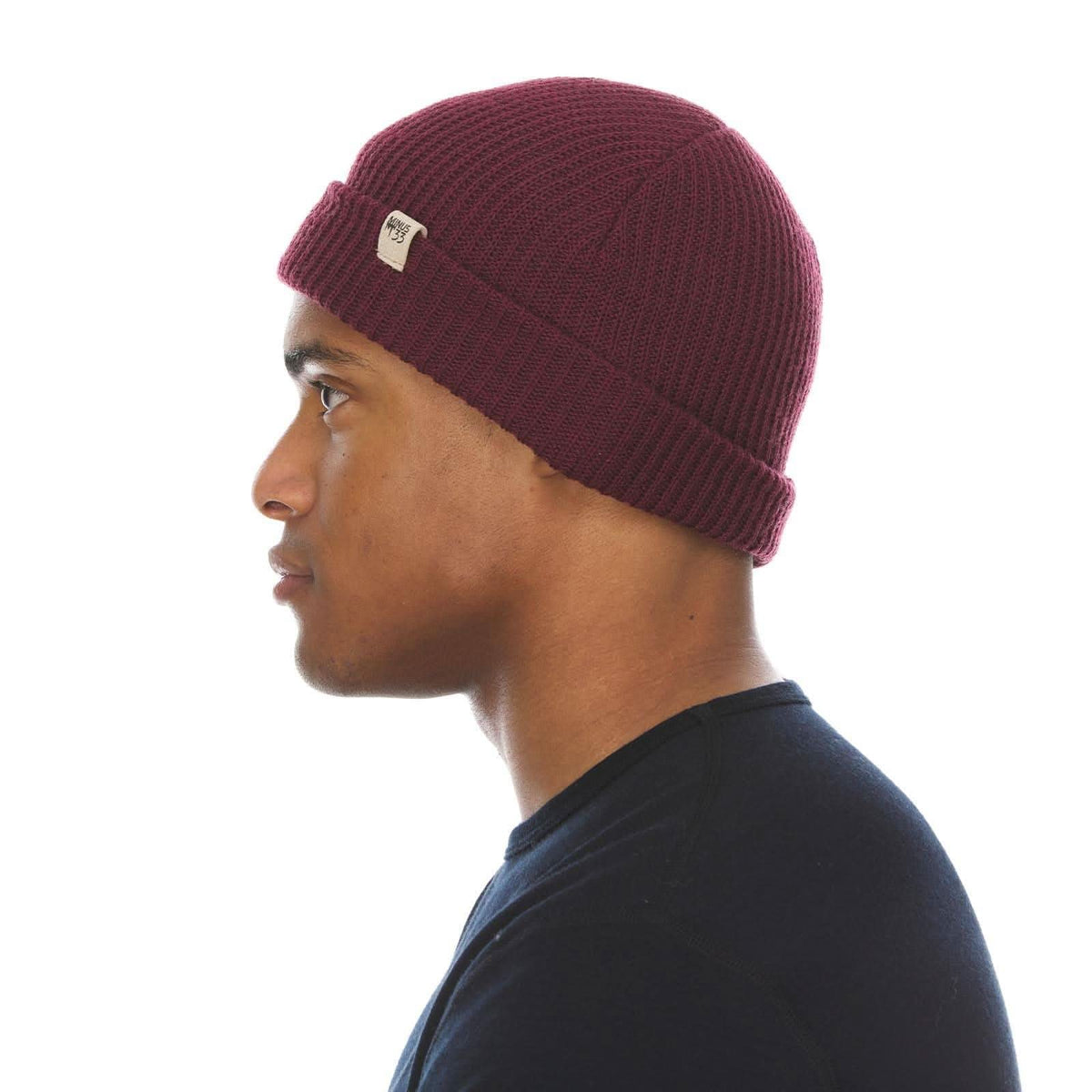 Midweight Knit Wool Beanie - 100% Merino Wool