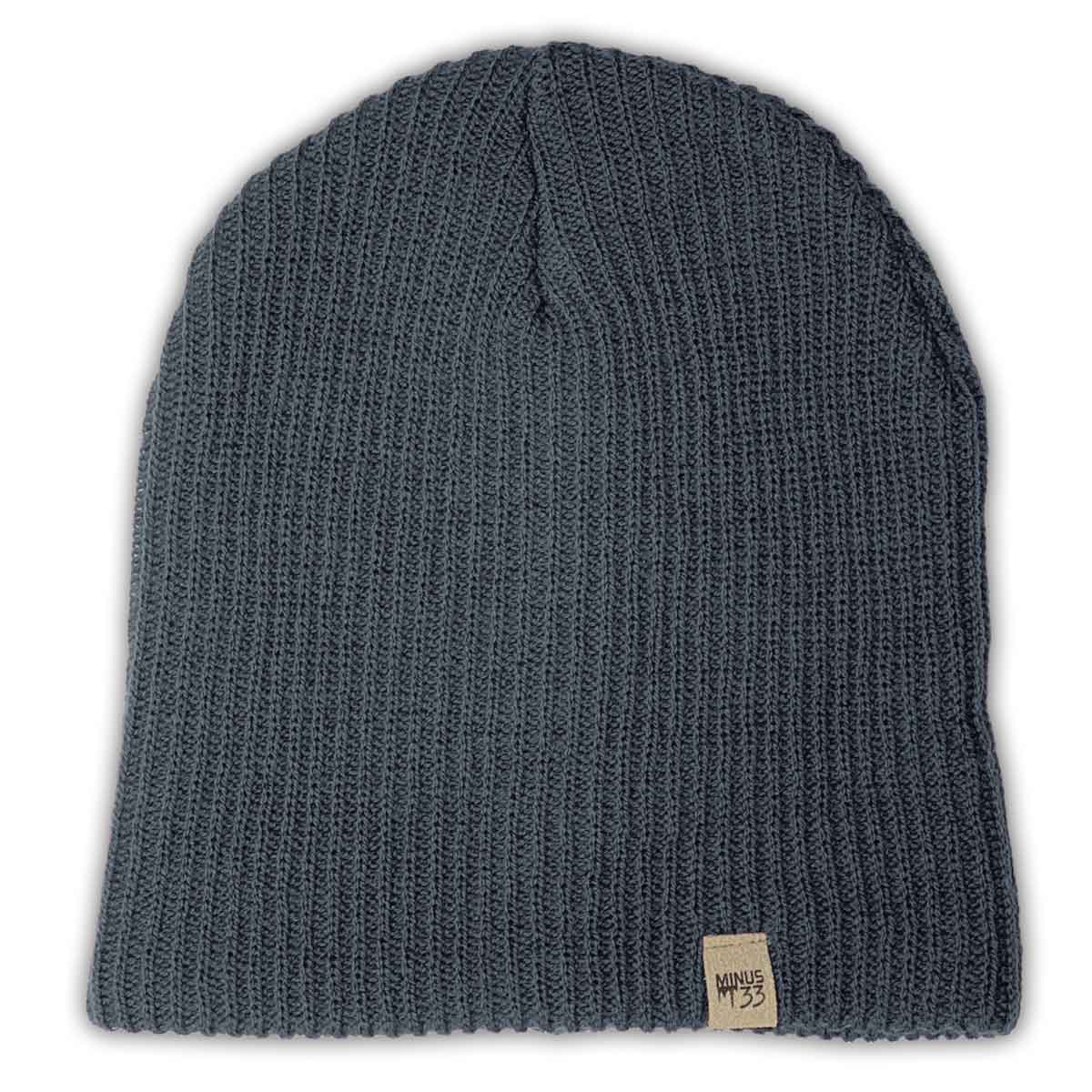 Midweight Knit Wool Beanie - 100% Merino Wool
