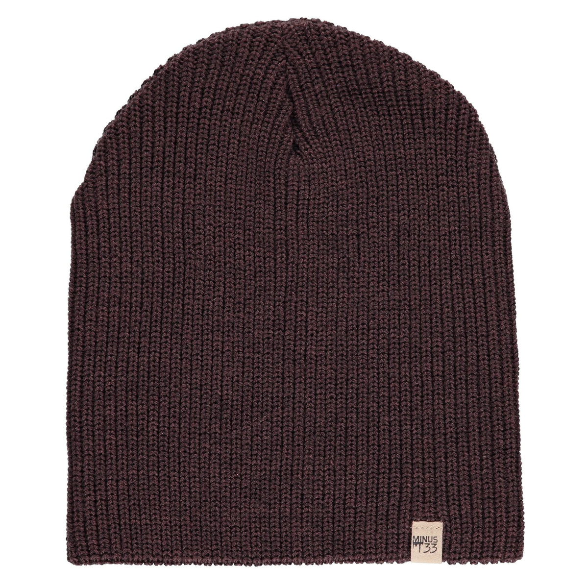 Midweight Knit Wool Beanie - 100% Merino Wool