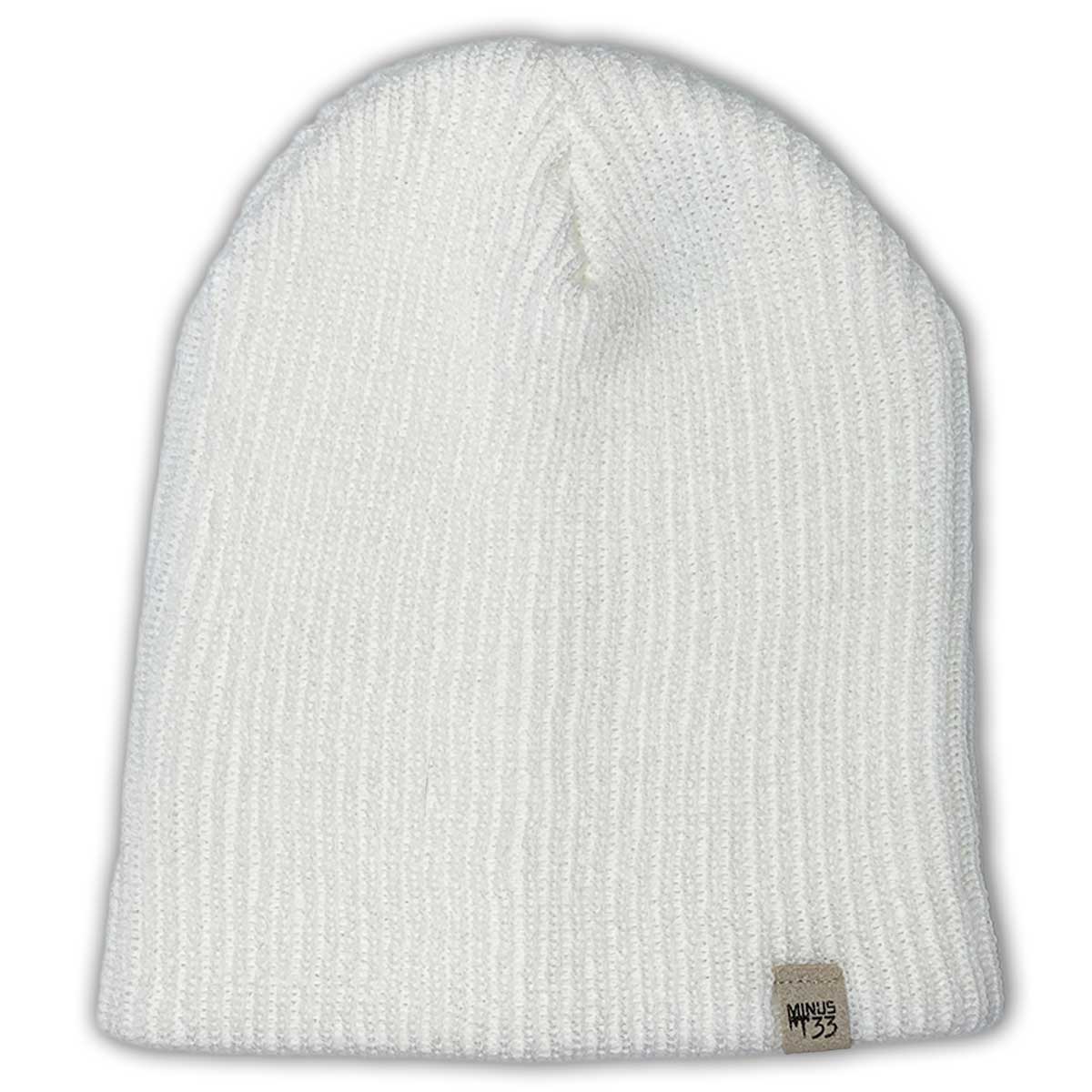 Midweight Knit Wool Beanie - 100% Merino Wool