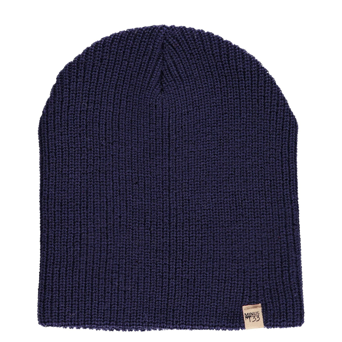 Midweight Knit Wool Beanie - 100% Merino Wool