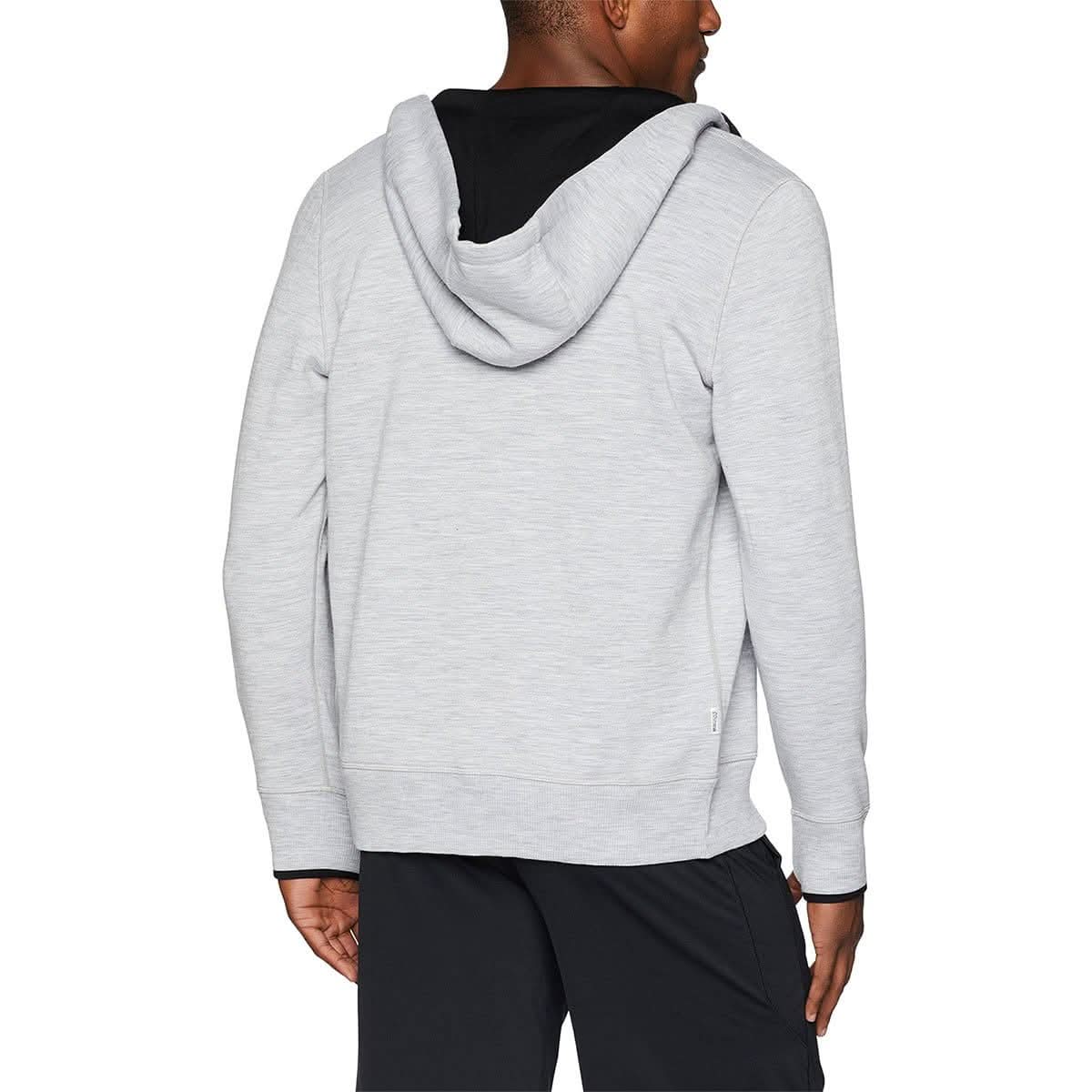 Men's Brushed Merino Wool Full-Zip Hoodie - Heavyweight