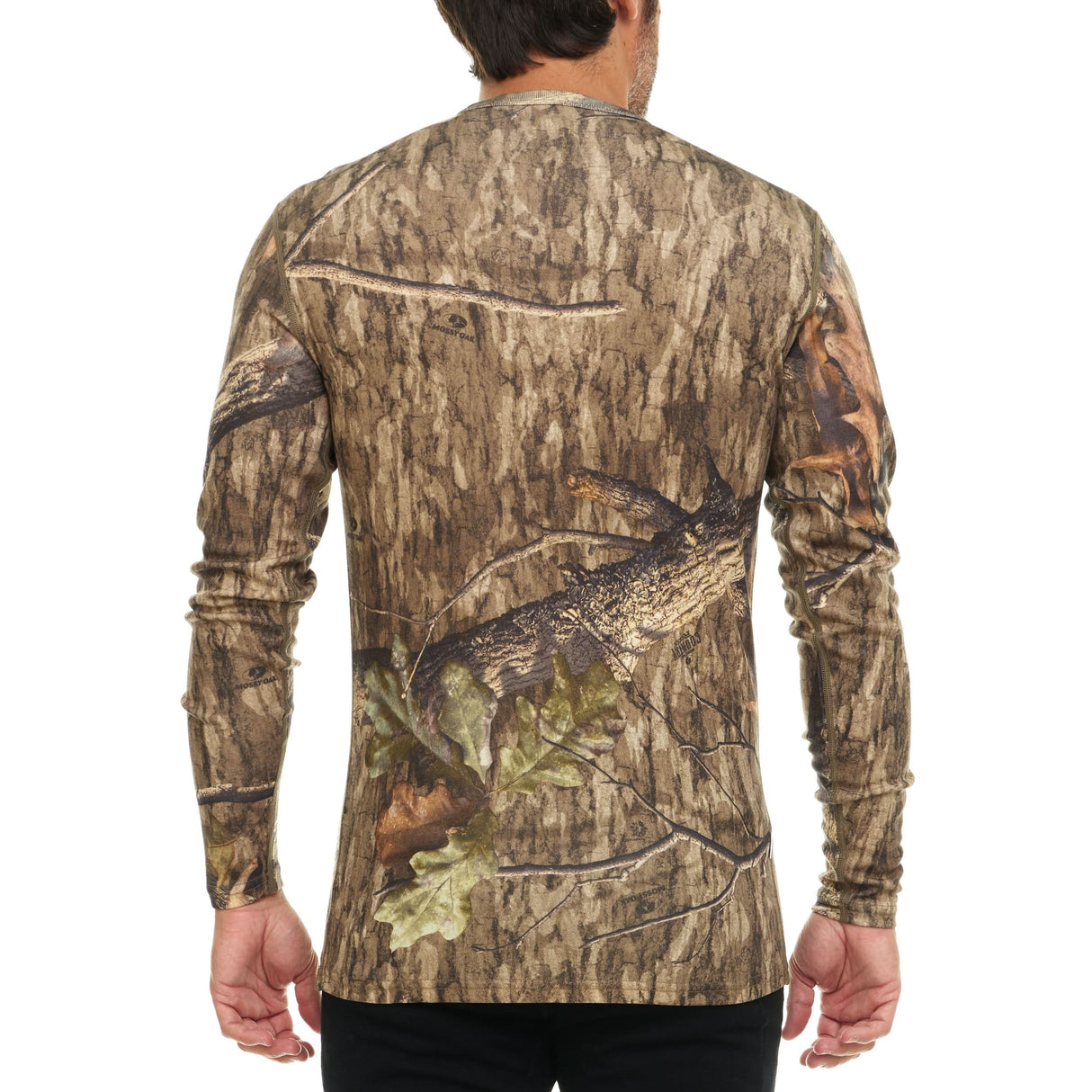 Men's Wool Thermal Top Midweight Base Layer - 100% Merino Wool