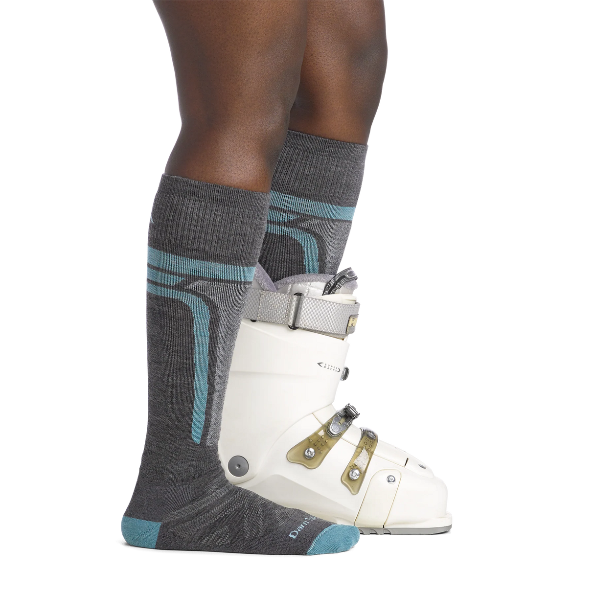 Darn Tough |  Women's Edge Over-the-Calf Midweight Ski & Snowboard Socks