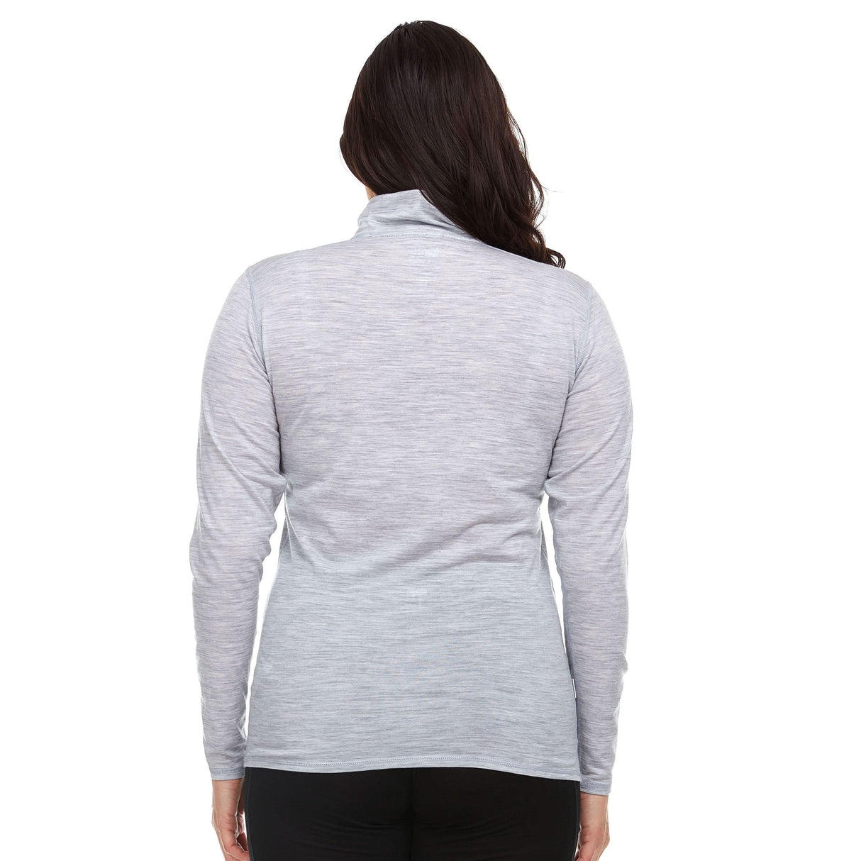 Microweight Women's Wool 1/4-Zip - Woolverino