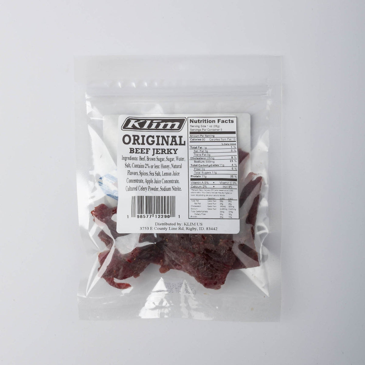 Klim Aggressive Meat Snack - Original Beef Jerky