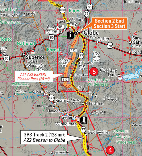 Butler Maps | Northeast Backcountry Discovery Route (NEBDR) Map
