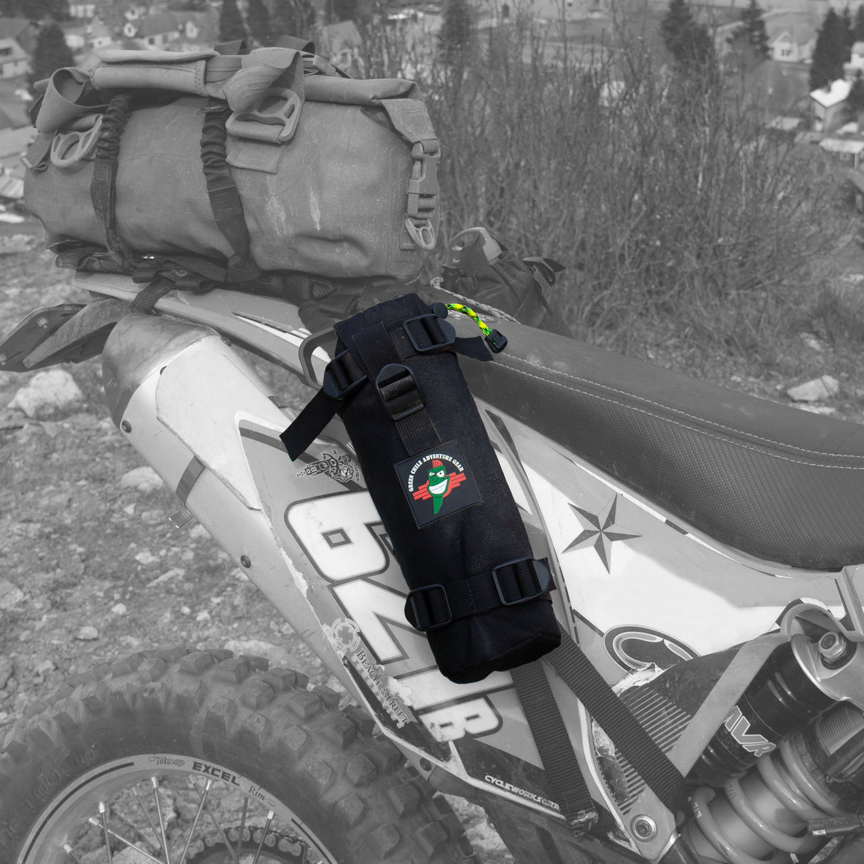 Green Chile Adventure Gear | Motorcycle Fuel Bottle Holster