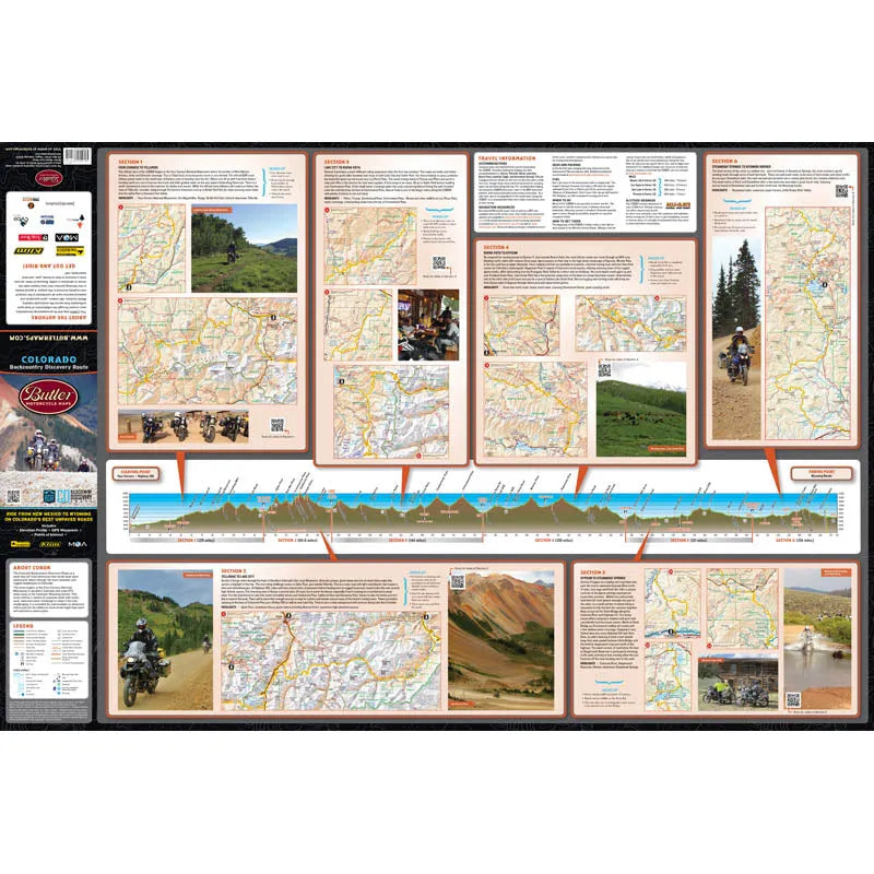 Butler Maps | Colorado Backcountry Discovery Route (COBDR) Map – Third Edition
