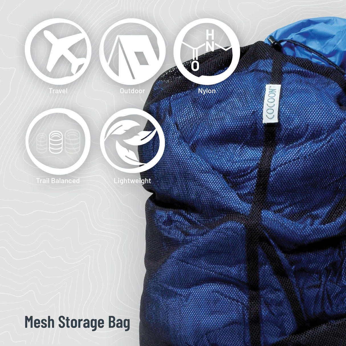 Sleeping Bag Storage Sack Mesh