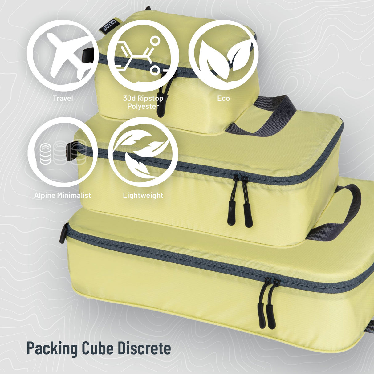 Discrete Light Packing Cubes