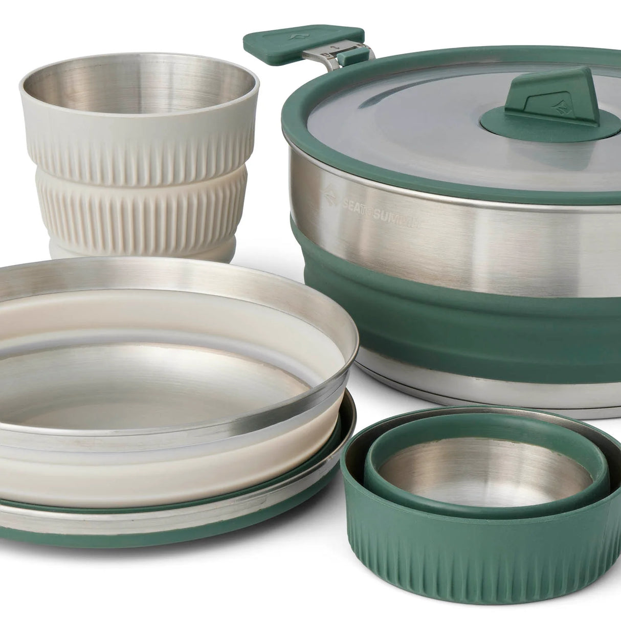 Sea to Summit | Detour Stainless Steel One Pot Cook Set - (5 Piece)