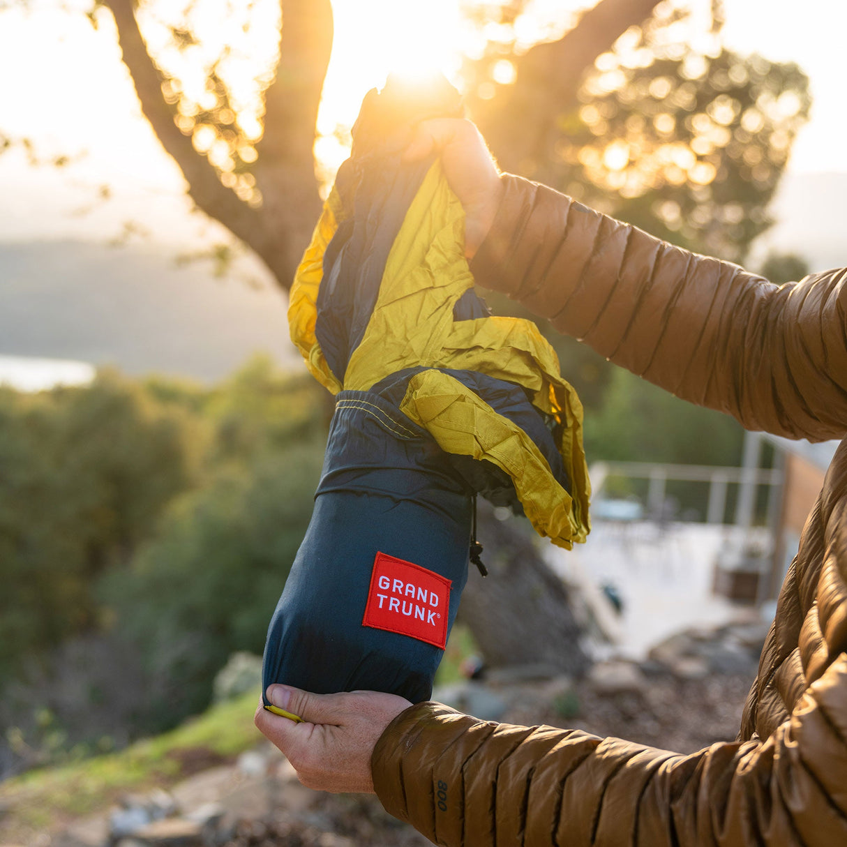 Double Deluxe Hammock w/Straps - Moto Camp Nerd - motorcycle camping