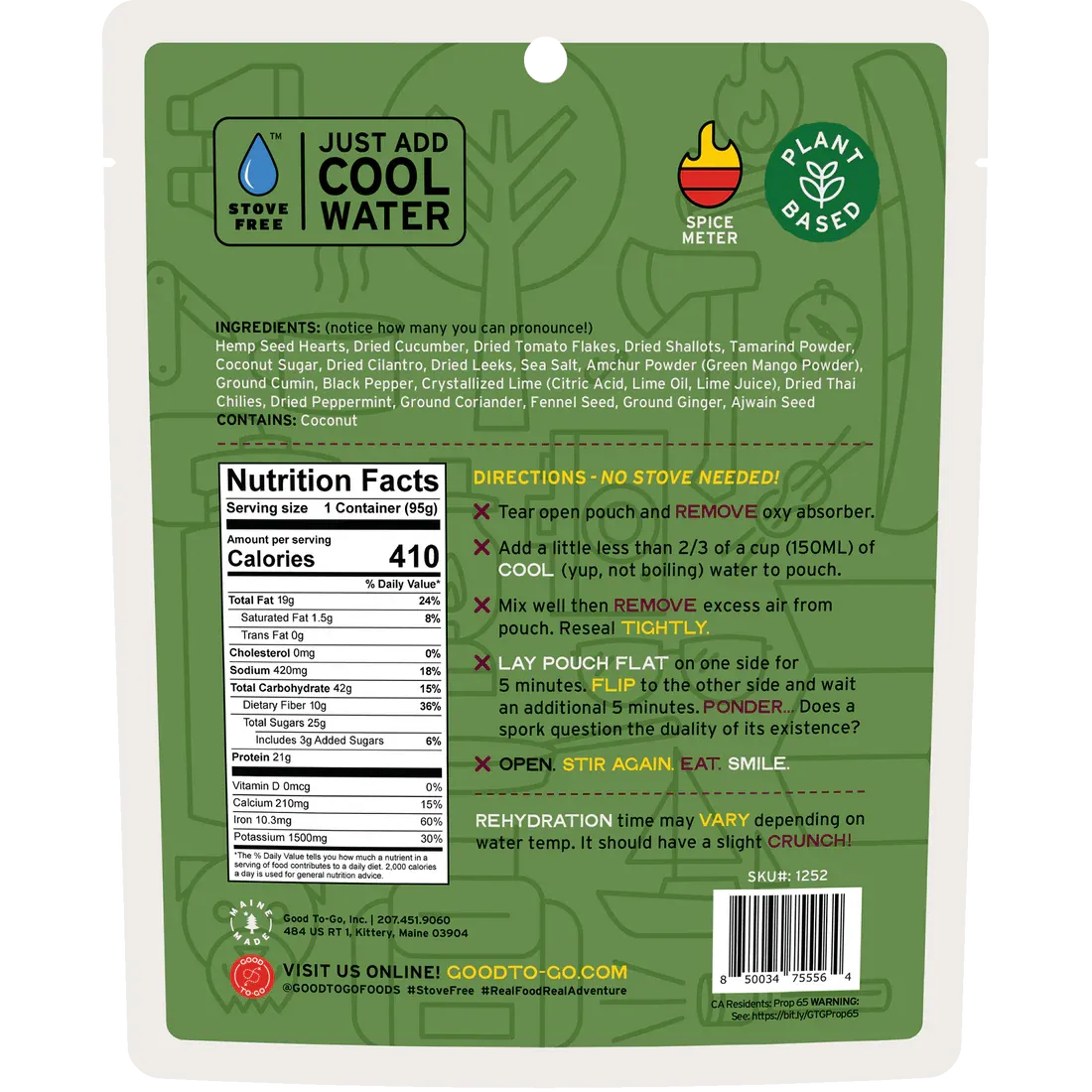 Good To-Go | Cucumber Chaat Salad