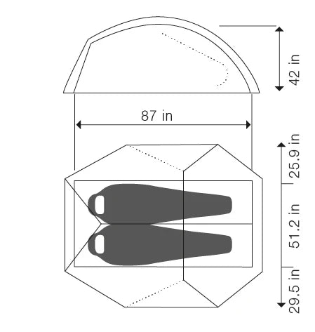 EXPED | Cassira 2 Tent