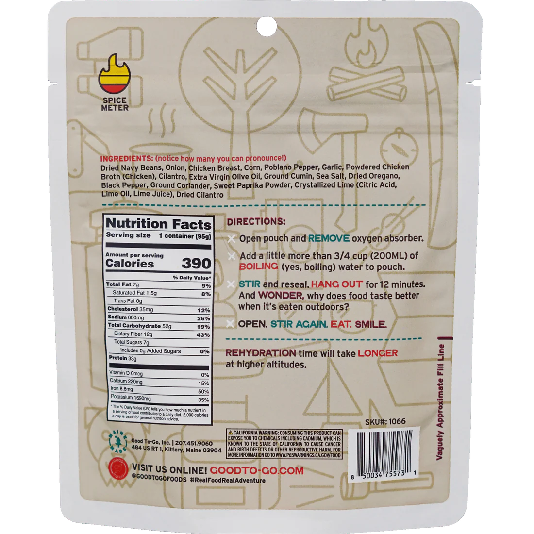 Good To-Go | White Bean Chicken Chili