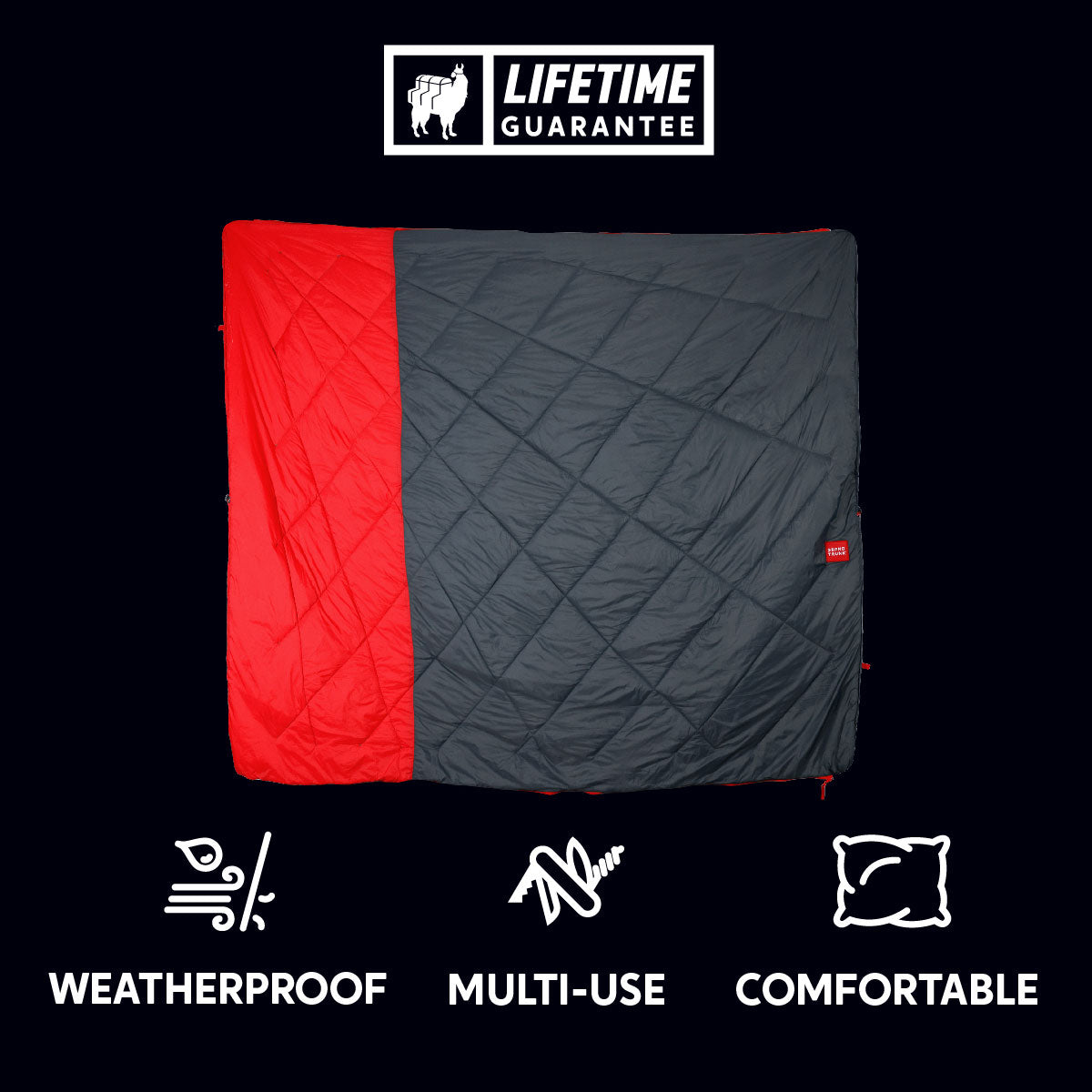 360° ThermaQuilt 3-in-1 Blanket, Sleeping Bag & Hammock Underquilt