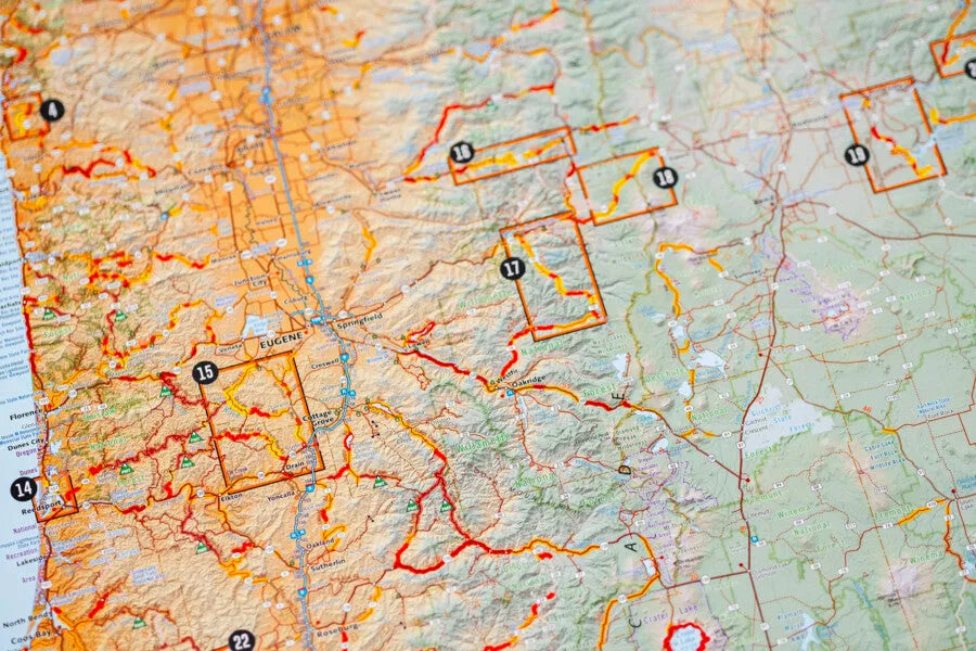 Butler Maps | Oregon G1 Map 3rd Edition