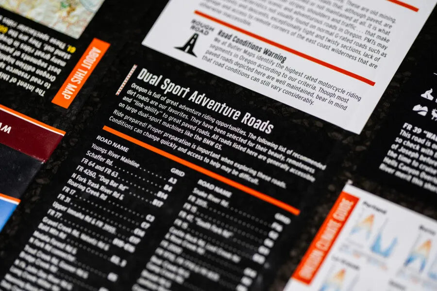 Butler Maps | Oregon G1 Map 3rd Edition