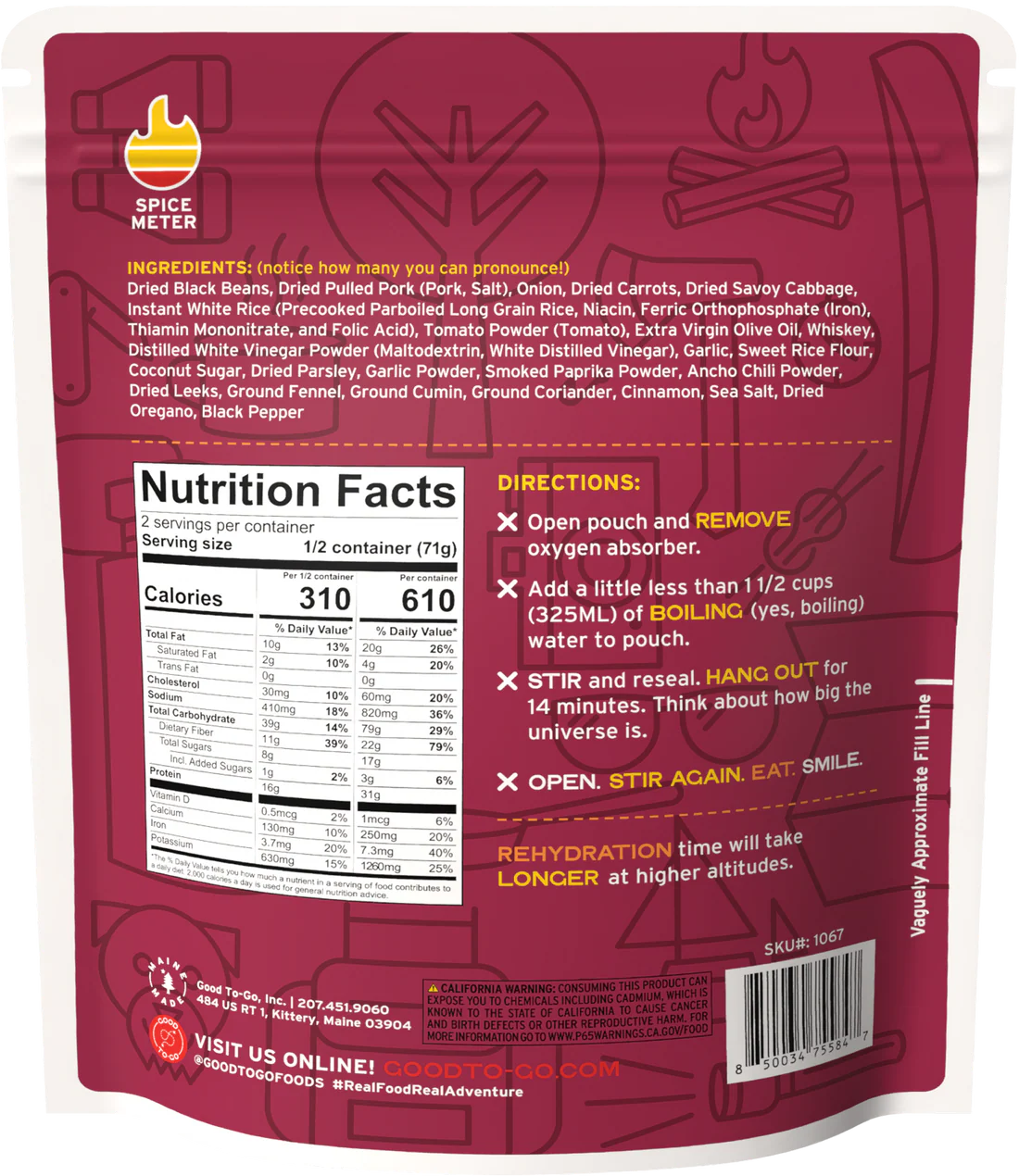 Good To-Go | Whiskey BBQ Pork