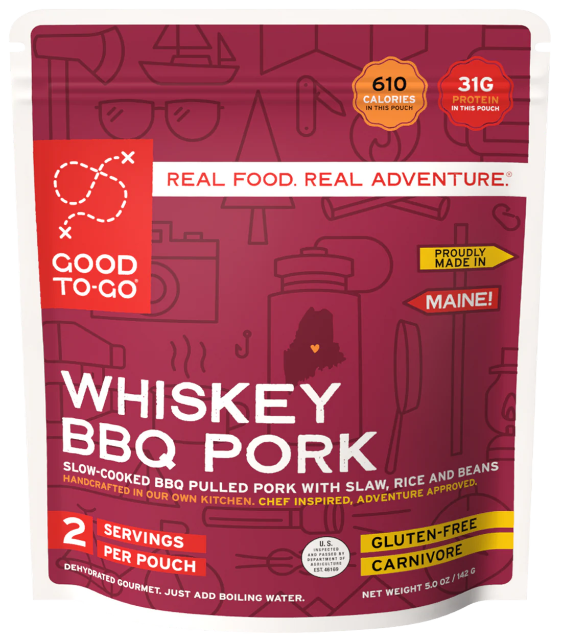 Good To-Go | Whiskey BBQ Pork