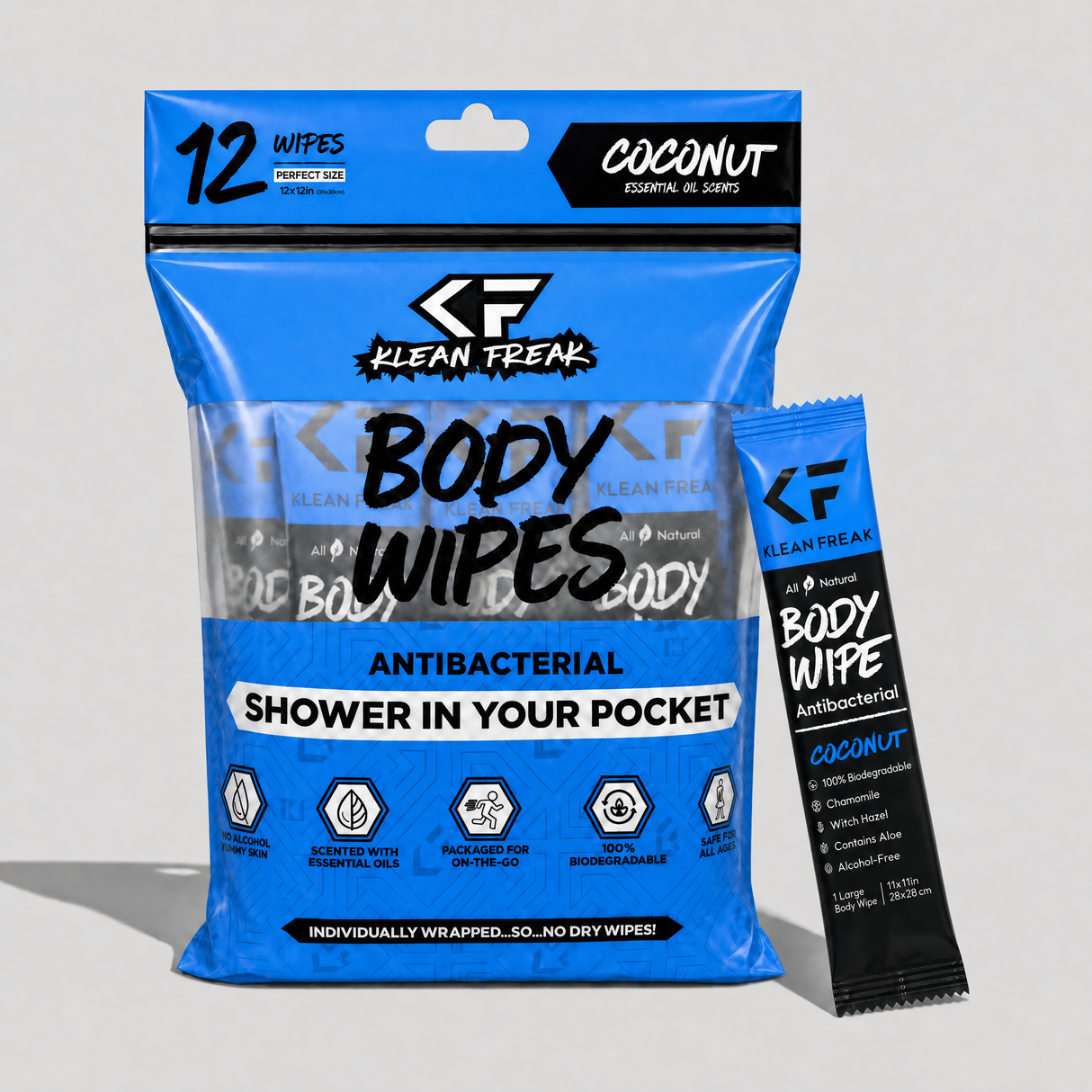 Body Wipe - 12 Pack