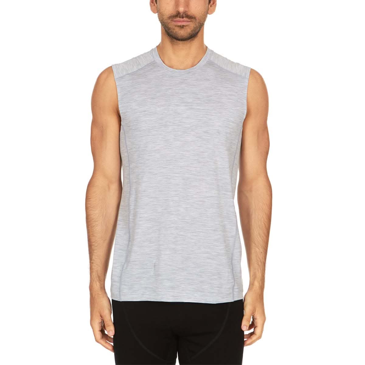 Microweight Men's Wool Sleeveless Tank Top - Woolverino