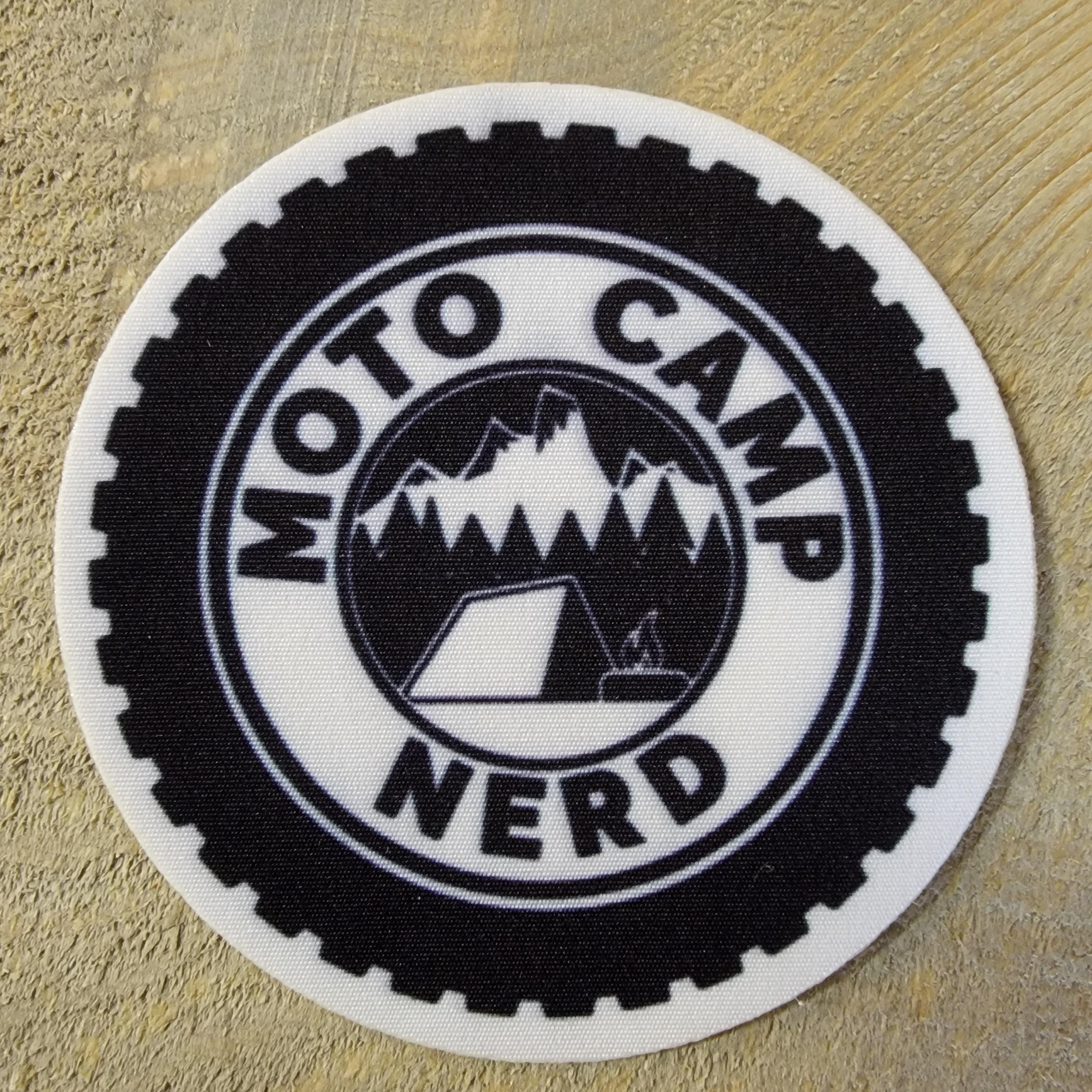 Moto Camp Nerd NOSO Patch