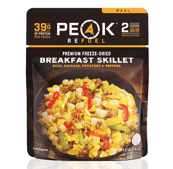 Peak Refuel | Breakfast Skillet - Moto Camp Nerd - motorcycle camping