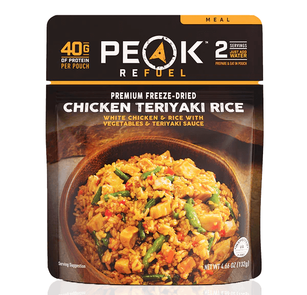 Peak Refuel Chicken Teriyaki Rice Motorcycle Camping Gear