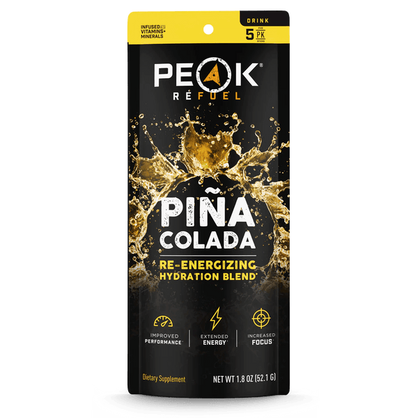 Peak Refuel | Pina Colada Re-Energizing Drink Sticks - Moto Camp Nerd - motorcycle camping