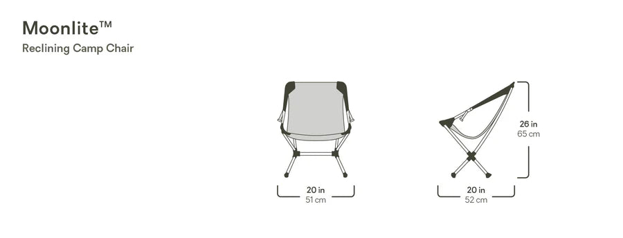 NEMO | Moonlite Reclining Camp Chair
