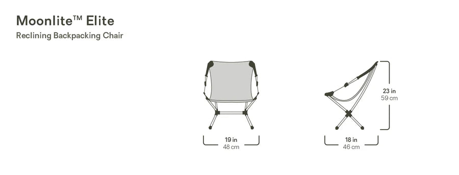 NEMO | Moonlite Elite Reclining Camp Chair