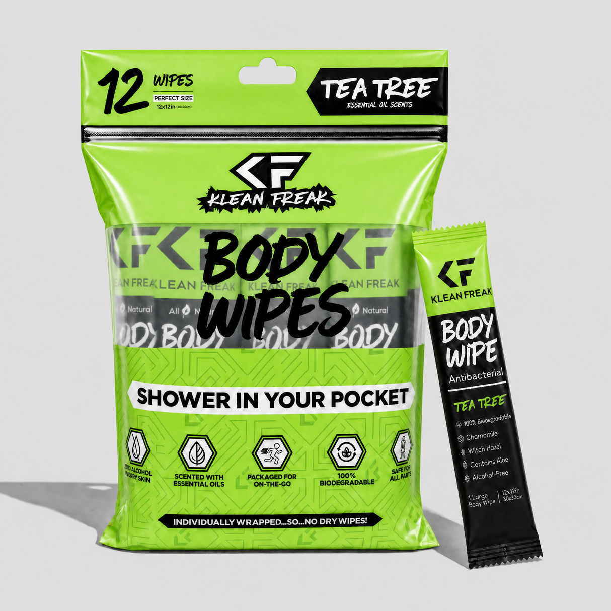 Body Wipe - 12 Pack