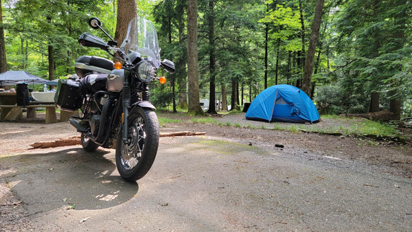 The Nerds' Official Guide to Motorcycle Camping - Moto Camp Nerd - motorcycle camping