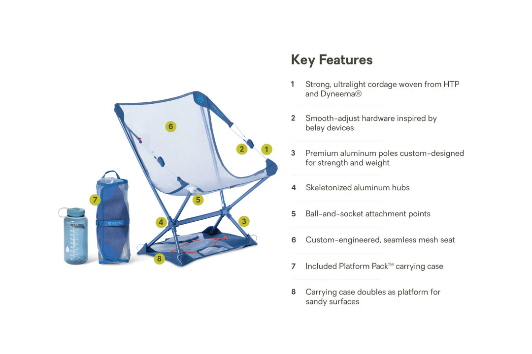 NEMO | Moonlite Elite Reclining Camp Chair