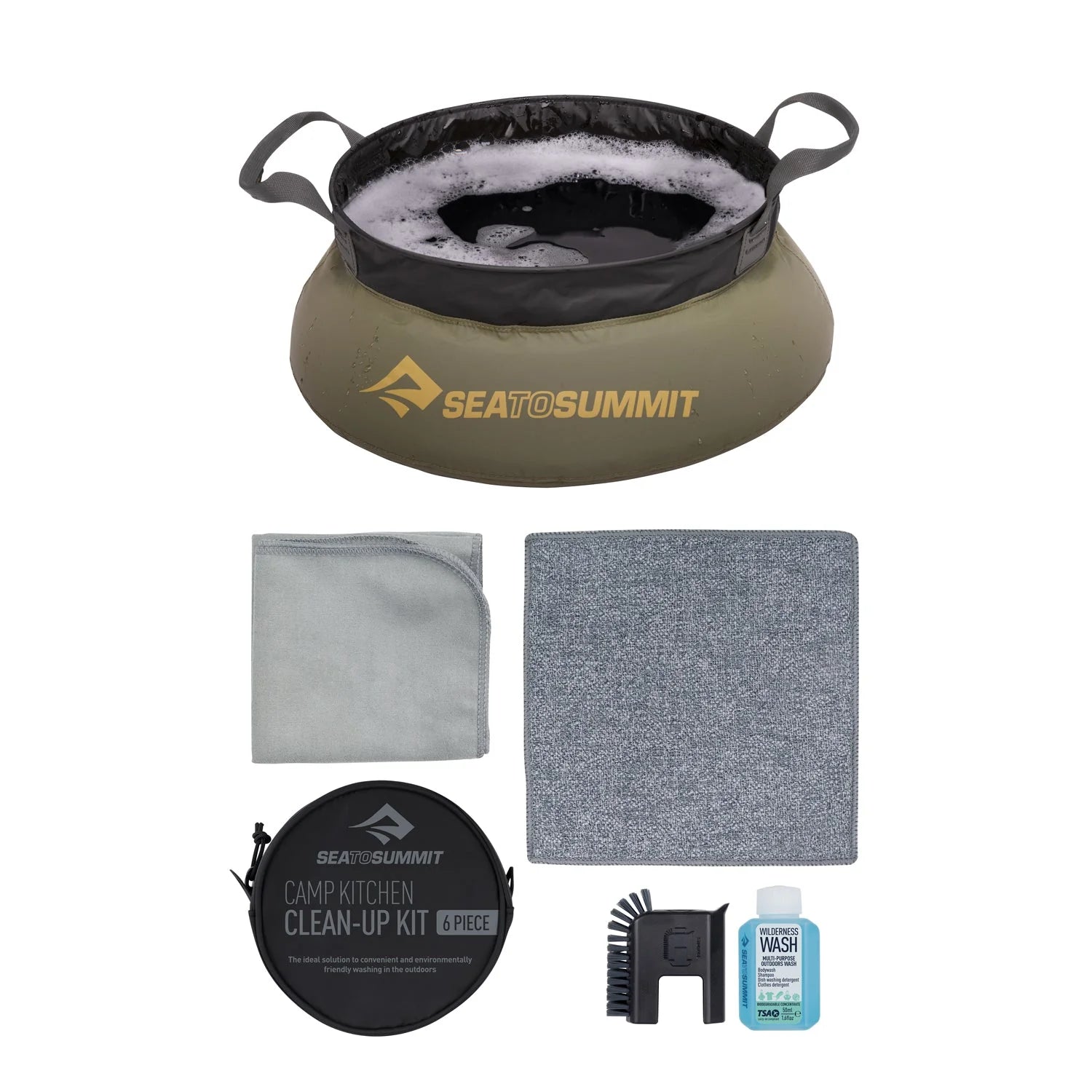 Sea to Summit Camp Kitchen Clean-Up Kit - Thumbnail 5