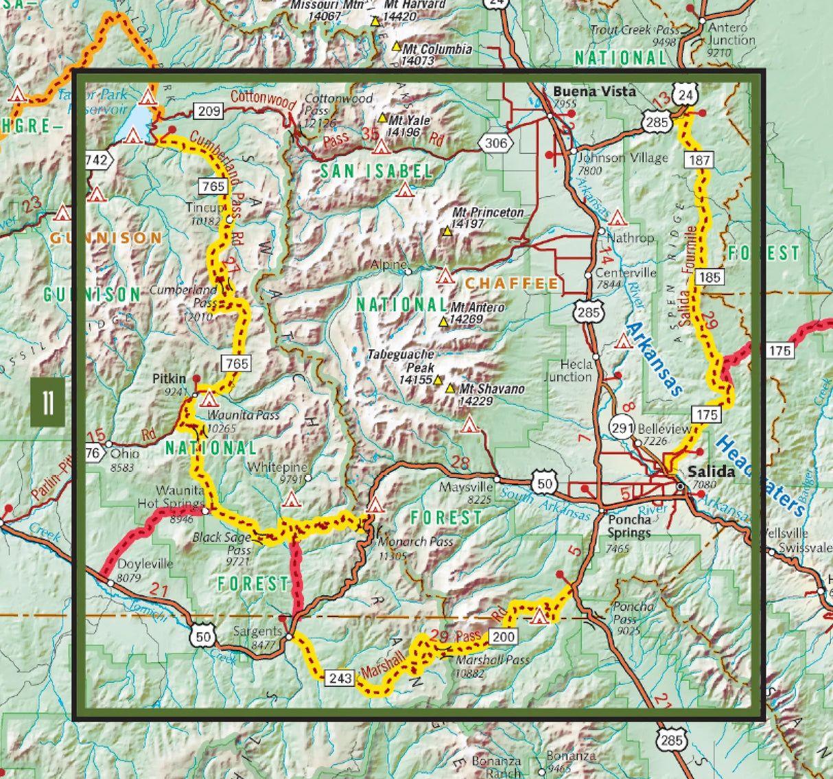 Butler Maps | Southern California Adventure Series Map