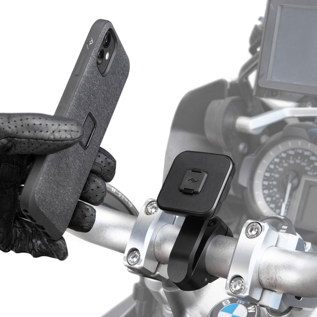 Motorcycle Bar Mount | Non-Charging Locking v1
