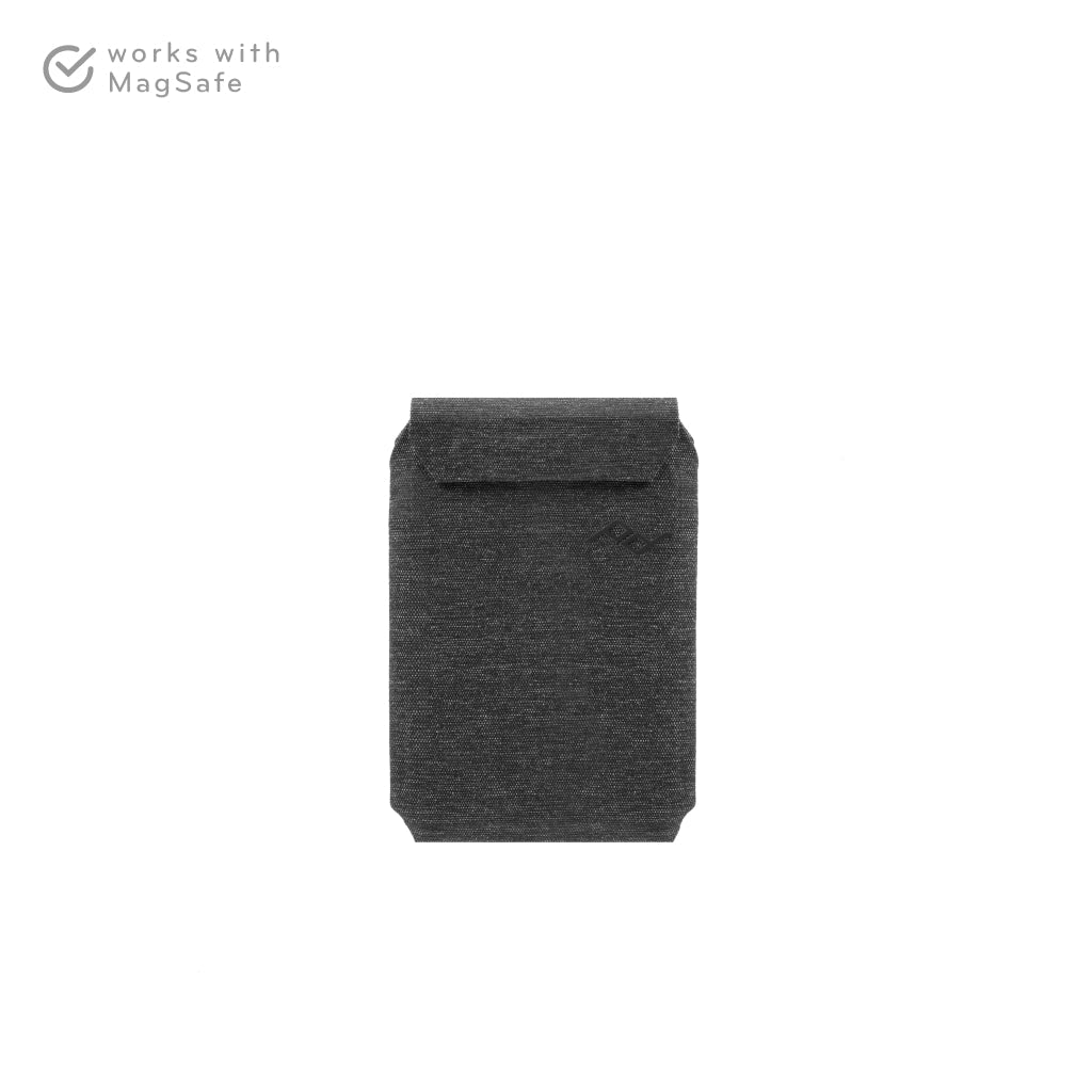 Mobile Wallet | Slim Wallet | Charcoal | Fabric