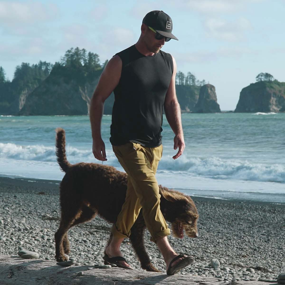 Microweight Men's Wool Sleeveless Tank Top - Woolverino