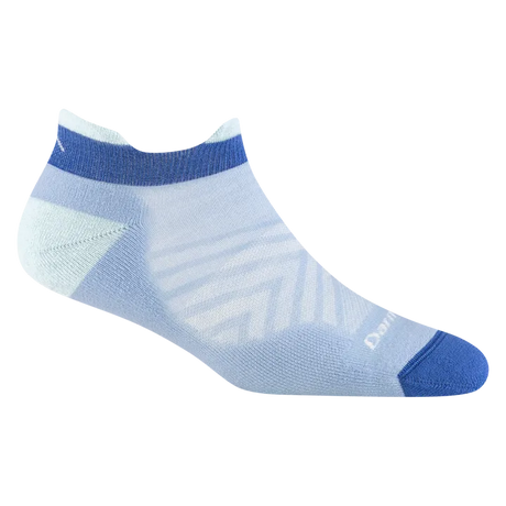 Darn Tough | Women's Run No Show Tab Ultra-Lightweight Running Sock - Moto Camp Nerd - motorcycle camping
