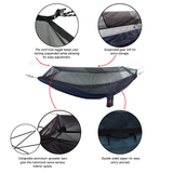 Skeeter Beeter XT Mosquito Net Hammock - Moto Camp Nerd - motorcycle camping